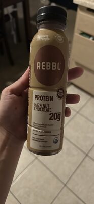 Protein 16 G Organic Plant-Powered Elixir, Hazelnut Chocolate, Hazelnut Chocolate