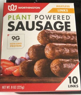Sausage Meatless Links, Sausage