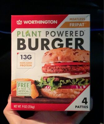 Fripat Meatless Burger Patties, Fripat