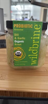 Dill & Garlic Organic Probiotic Kraut, Dill & Garlic