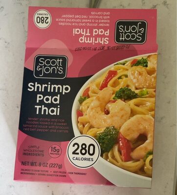 Shrimp Pad Thai Tender Shrimp And Rice Noodles Tossed In A Sweet Tamarind Sauce With Broccoli, Red Bell Pepper And Carrots, Shrimp Pad Thai
