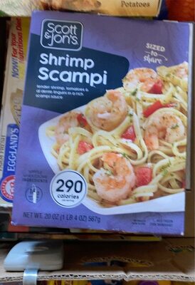 Shrimp Scampi Tender Shrimp, Tomatoes & Al Dente Linguini A Rich Scampi Sauce, Shrimp Scampi
