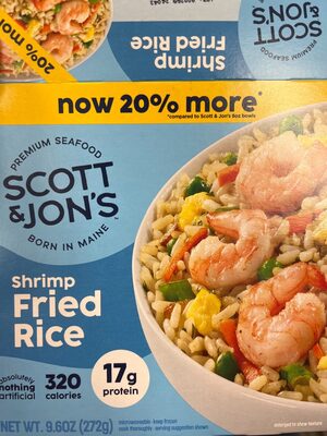 Shrimp Fried Rice Tender And Juicy Shrimp, Savory Fried Rice With Peas, Carrots, & Roasted Onions, Shrimp Fried Rice
