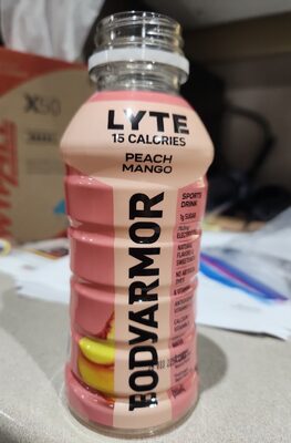 Peach Mango Sports Drink, Peach; Mango