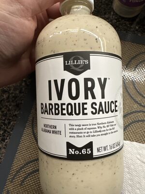 No. 65 Northern Alabama White Ivory Barbeque Sauce