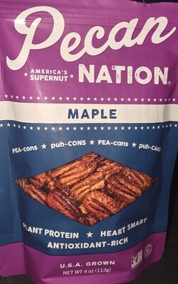Maple Crumbles Healthy Snacking Pecans, Maple Crumbles