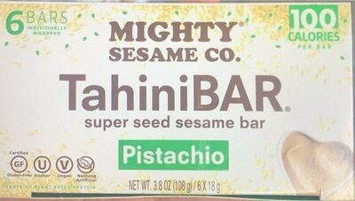 Pistachio Super Seed Sesame Bar, Pistachio