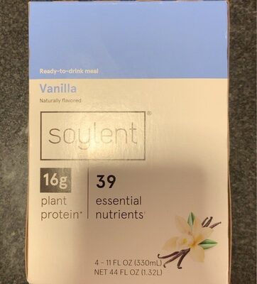 Plant-Based Nutrition Shake, Vanilla, Vanilla