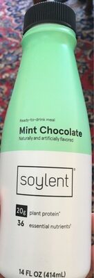 Mint Chocolate Flavored Drink Meal, Mint Chocolate