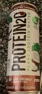Key Lime Coconut Flavored Water Beverage, Key Lime Coconut