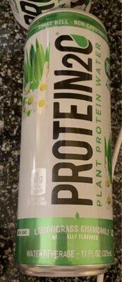 Lemongrass Chamomile Flavored Plant Protein Water Beverage, Lemongrass Chamomile