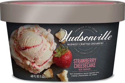 Ice Cream, Strawberry Cheesecake