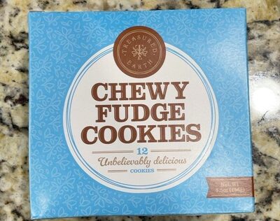Chewy Fudge Cookies, Chewy Fudge