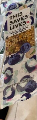 Wild Blueberry & Pistachio Bars, Wild Blueberry & Pistachio