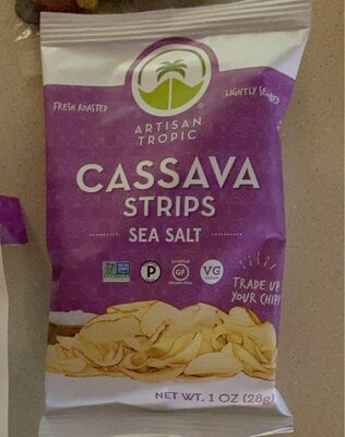 Sea Salt Cassava Multipack Strips, Sea Salt