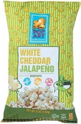 Gourmet Popcorn, White Cheddar Jalapeno