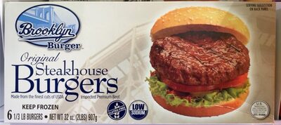 Original Steakhouse Burgers