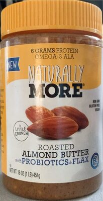 Roasted With Probiotics & Flax Almond Butter