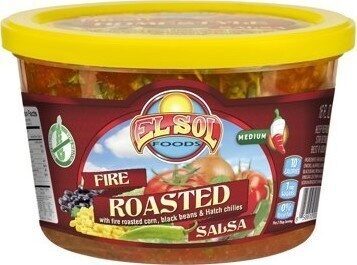 Fire Roasted With Fire Roasted Corn Black Beans Salsa, Medium