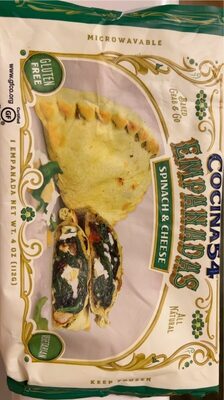 Spinach & Cheese Empanadas, Spinach & Cheese