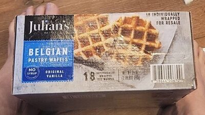 Original Vanilla Belgian Pastry Wafels, Original Vanilla
