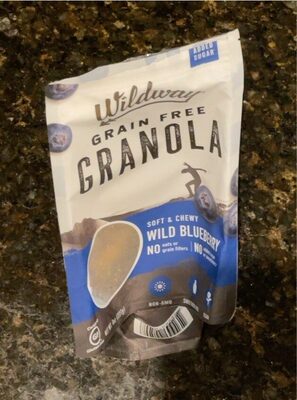 Wild Blueberry Soft & Chewy Grain Free Granola, Wild Blueberry