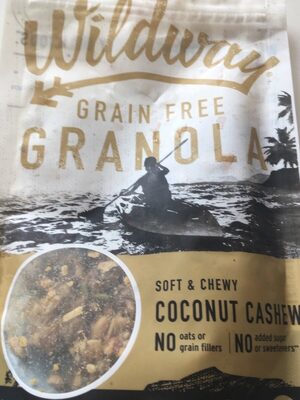 Coconut Cashew Soft & Chewy Grain Free Granola, Coconut Cashew