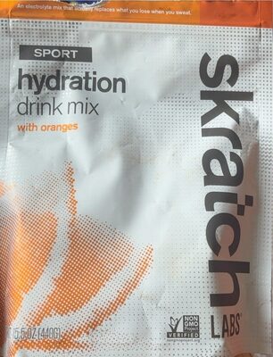 Oranges Sport Hydration Drink Mix, Oranges