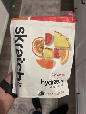 Fruit Punch Sport Hydration Drink Mix, Fruit Punch