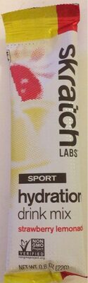 Strawberry Lemonade Sport Hydration Drink Mix, Strawberry Lemonade
