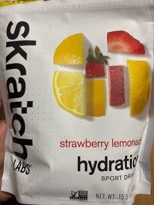 Strawberry Lemonade Sport Hydration Drink Mix, Strawberry Lemonade