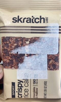 Chocolate & Mallow Sports Crispy Rice Cake, Chocolate & Mallow