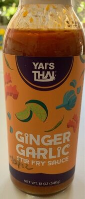 Medium Ginger Garlic Stir Fry Sauce, Medium Ginger Garlic