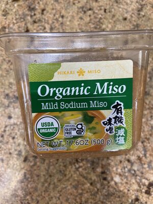 Organic Miso, Mild Sodium