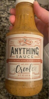 Creole Anything Sauce, Creole