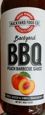 Peach Barbecue Sauce, Peach