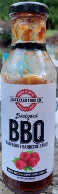 Raspberry Barbecue Backyard BBQ Sauce, Raspberry Barbecue