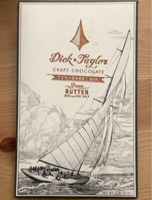 Craft Chocolate, Brown Butter Nibs And Sea Salt