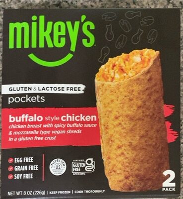 Buffalo Style Chicken Pockets Spicy Buffalo-Style In A Toasted Crust, Buffalo Style Chicken