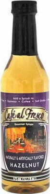 Hazelnut Flavored Gourmet Syrups, Hazelnut