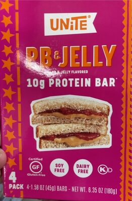 Pb & Jelly Flavored Protein Bars, Pb & Jelly