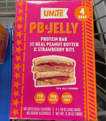 Pb & Jelly Flavored Protein Bars, Pb & Jelly