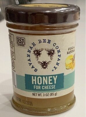 Savannah Bee Company Honey For Cheese, 3 Oz