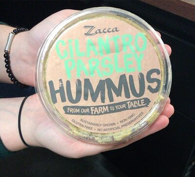 Cilantro Parsley Hummus, Cilantro Parsley