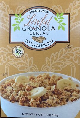 Lowfat Granola Cereal With Almond