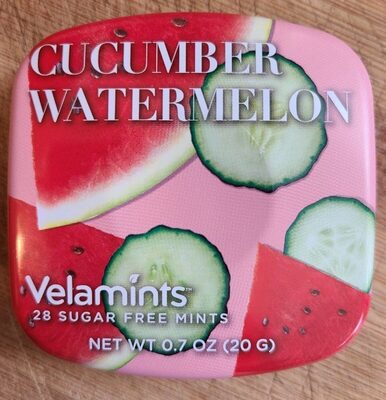Cucumber Watermelon Sugar Free Mints, Cucumber Watermelon
