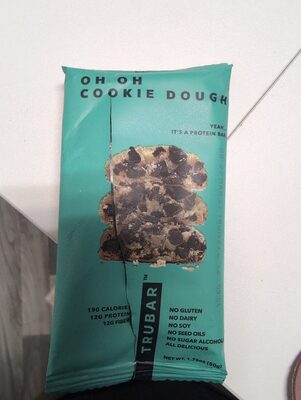 Oh Oh Cookie Dough Protein Bar, Oh Oh Cookie Dough