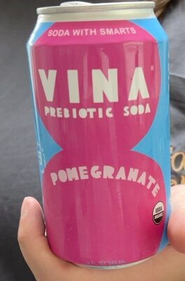 Pomegranate Prebiotic Soda, Pomegranate