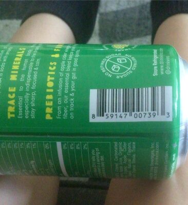Lime Lemon Prebiotic Soda, Lime Lemon