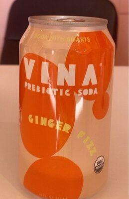 Ginger Fizz Prebiotic Soda, Ginger Fizz